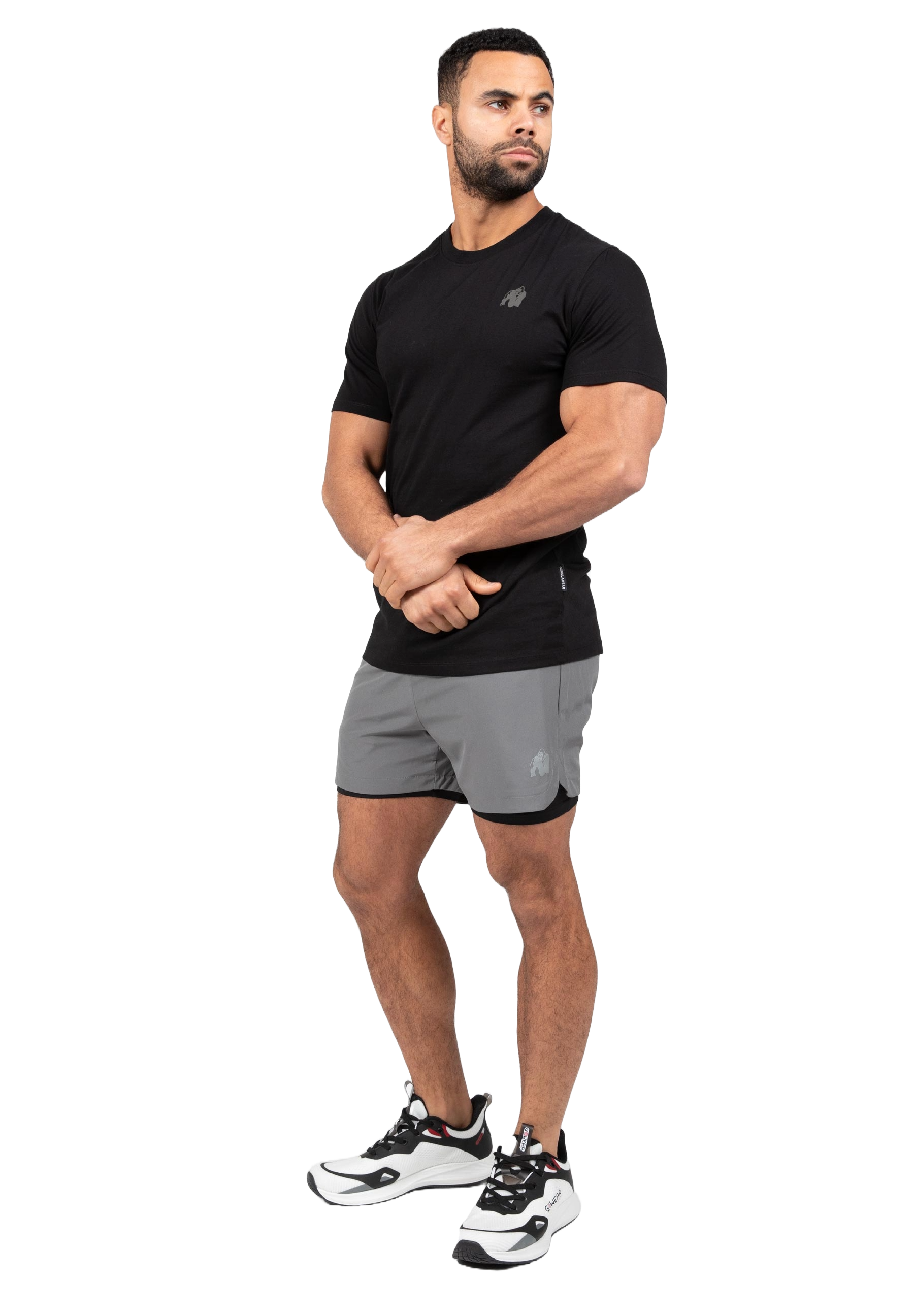 Cortez 2-In-1 Shorts, anthracite - 4