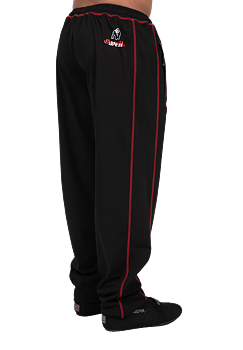 Marlow Mesh Pants, black/red