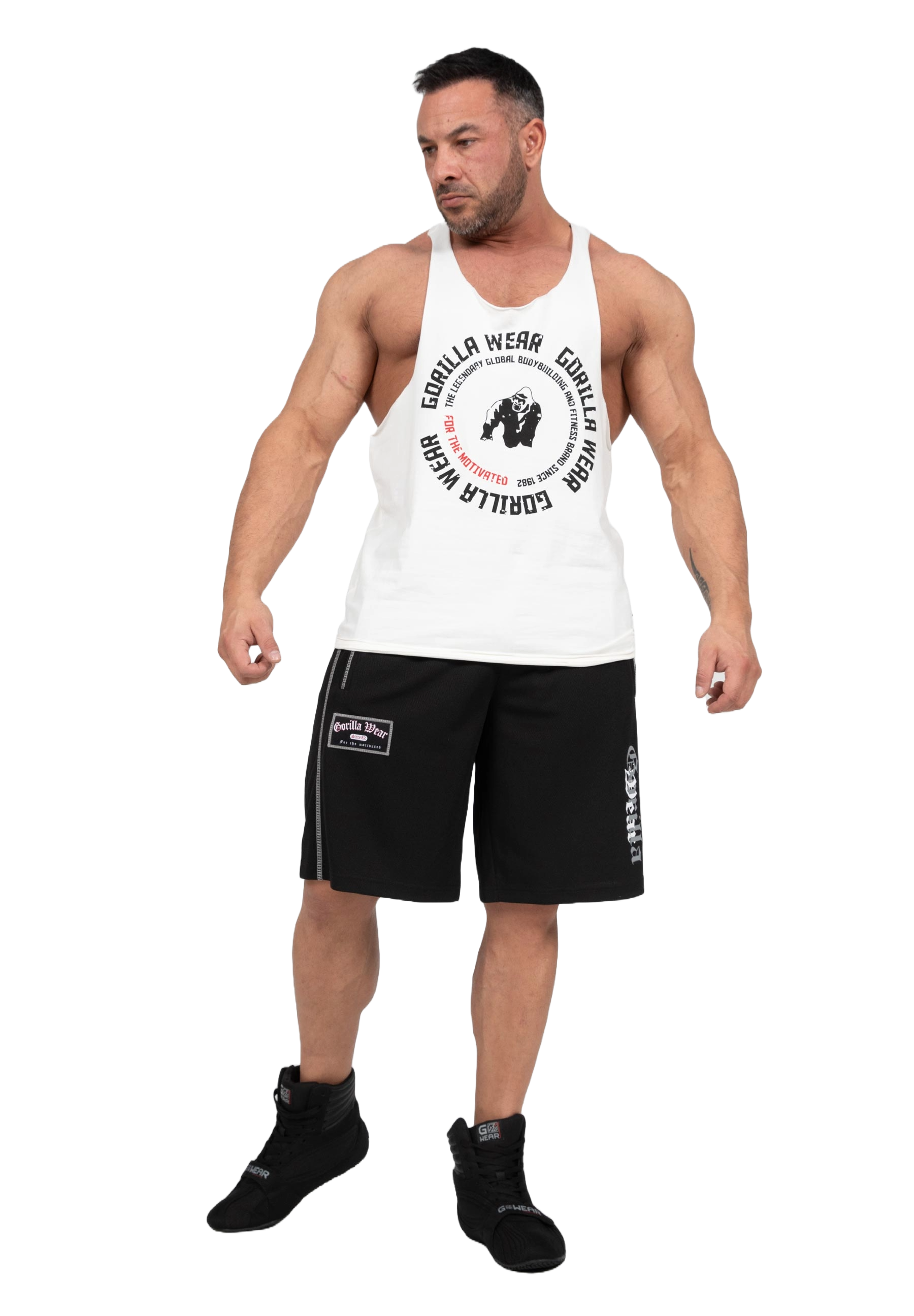 Marlow Mesh Shorts, black/grey - 4