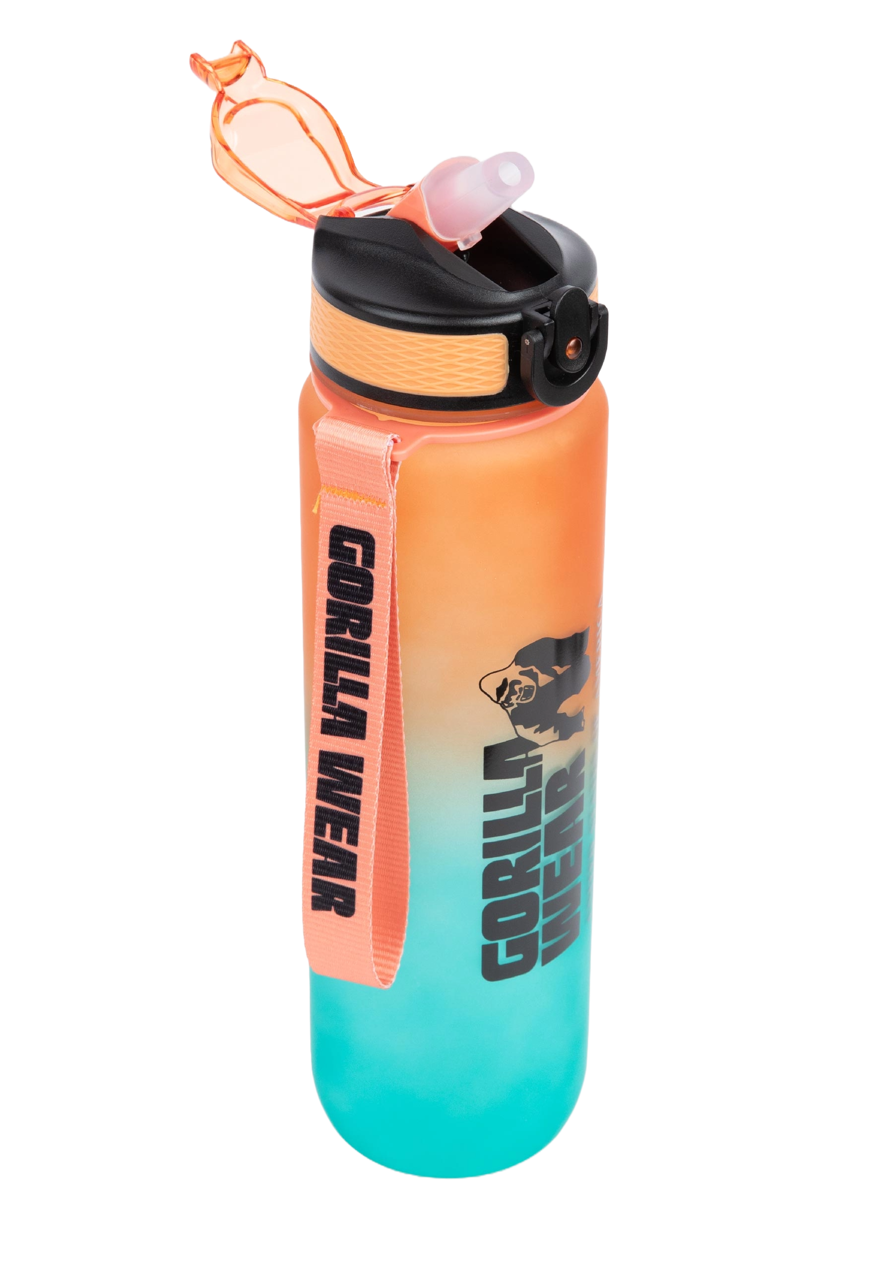 Gradient Water Bottle, green/orange - 2