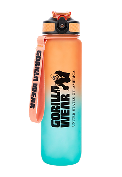 Gradient Water Bottle, green/orange