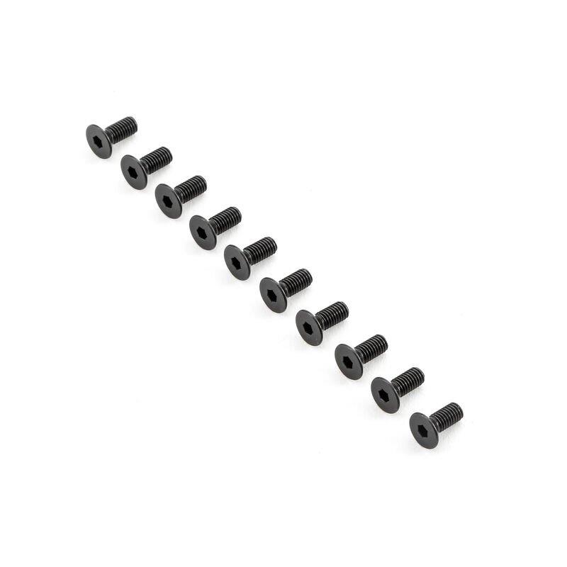 TLR Flat Head Screws M5x12mm (10)