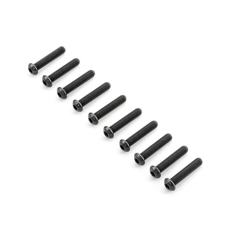 TLR Button Head Screws M6x30mm (10)