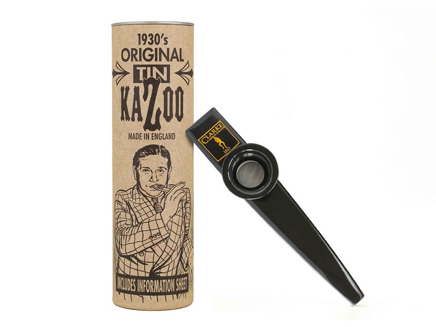 Clarke Black Coated Metal Kazoo