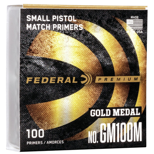 Federal Gold Medal Centerfire Small Pistol Primer