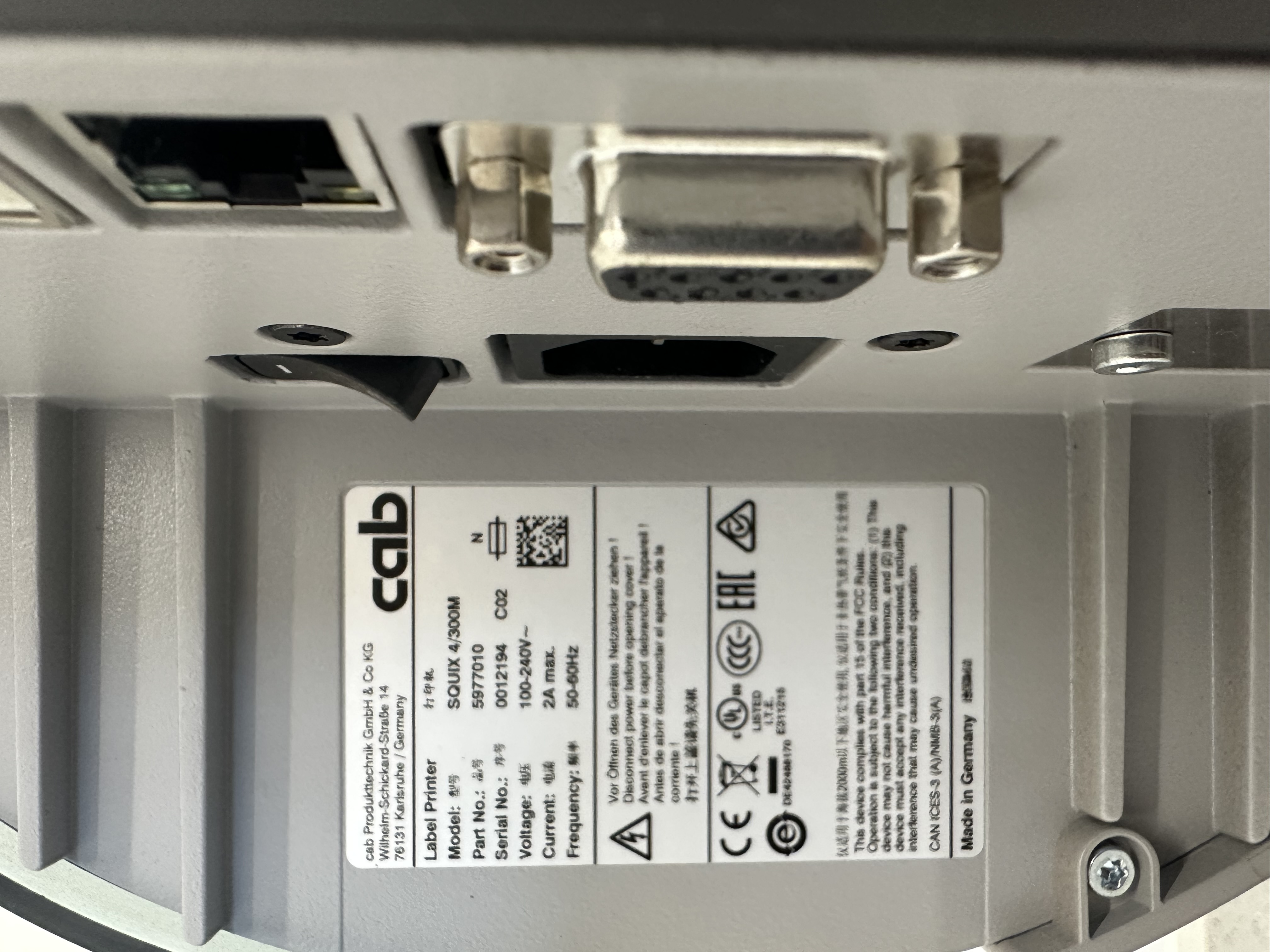 cab squix 4/300 USED - 5
