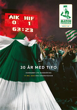 Matchprogram #276 Norrköping Allsvenskan 2025