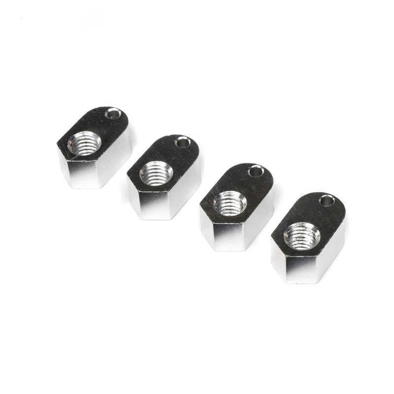 LOSI Side Cage Nut Inserts: 5IVE-T, MINI WRC