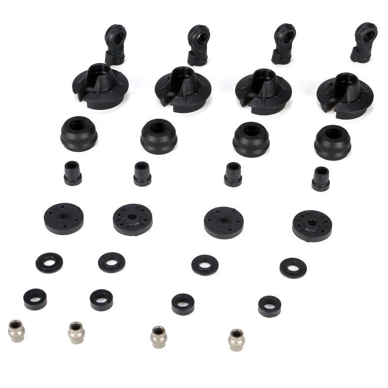 LOSI Shock Plastics & Balls (4): 5IVE-T, MINI WRC