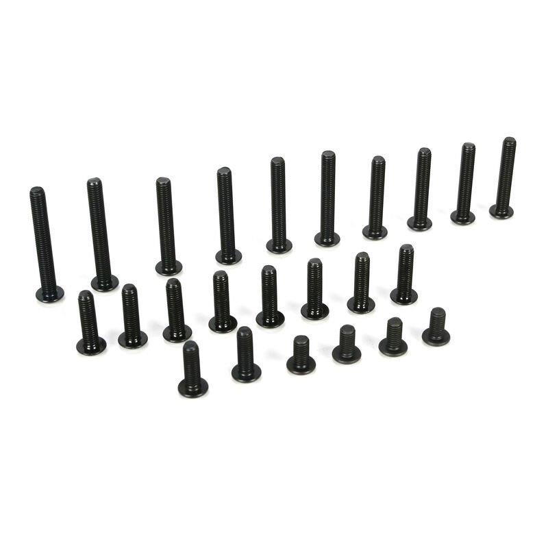 LOSI 5mm BH Screw Asst (24): 5IVE-T, MINI WRC