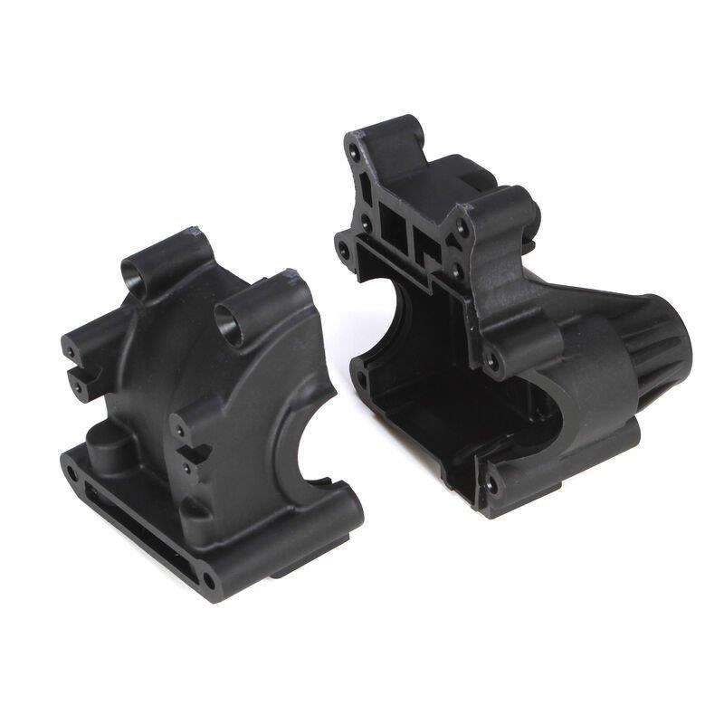 LOSI Rear Transmission Case Set: 5IVE-T, MINI WRC