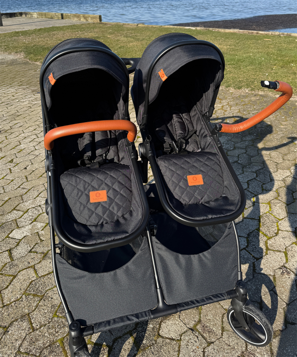 Syskonvagn BabyTrold Sibbi Duo, 1 liggdel, 2 sittdelar - 4