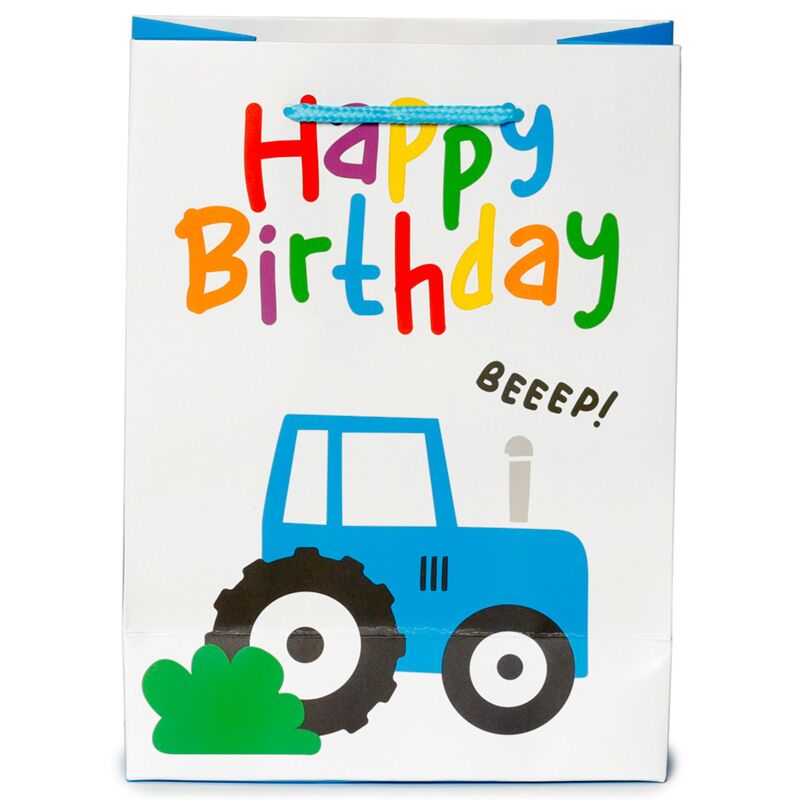 Presentpåse - Traktor - 2