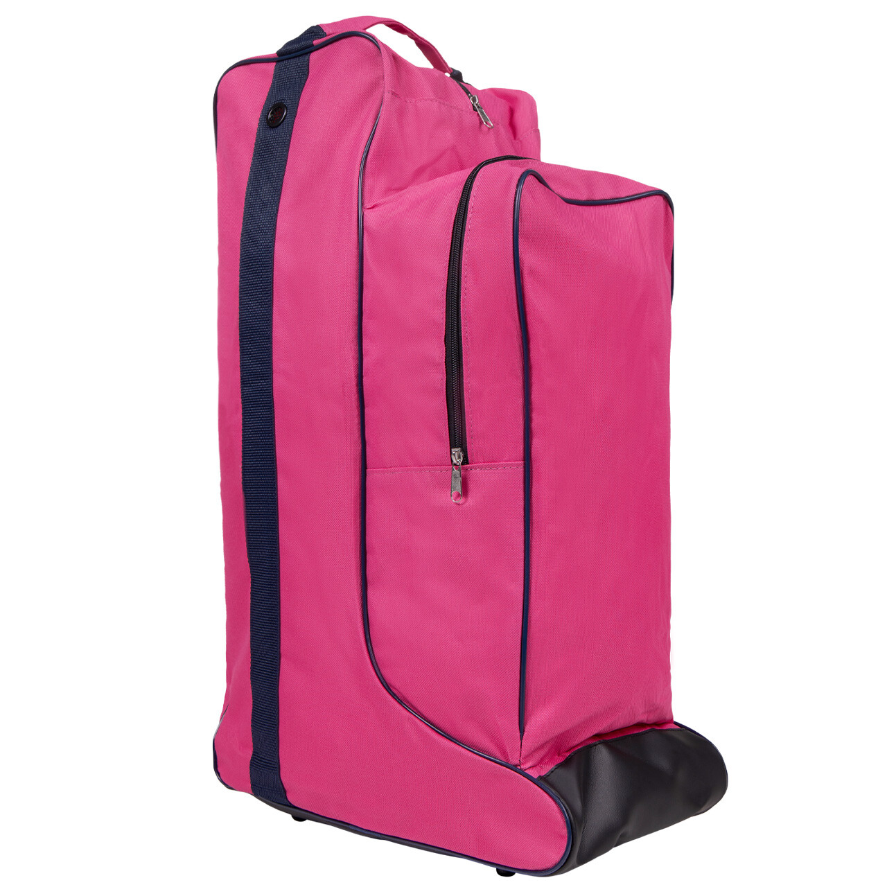 QHP Hjälm- Och Stövelväska - Fuchsia/Navy