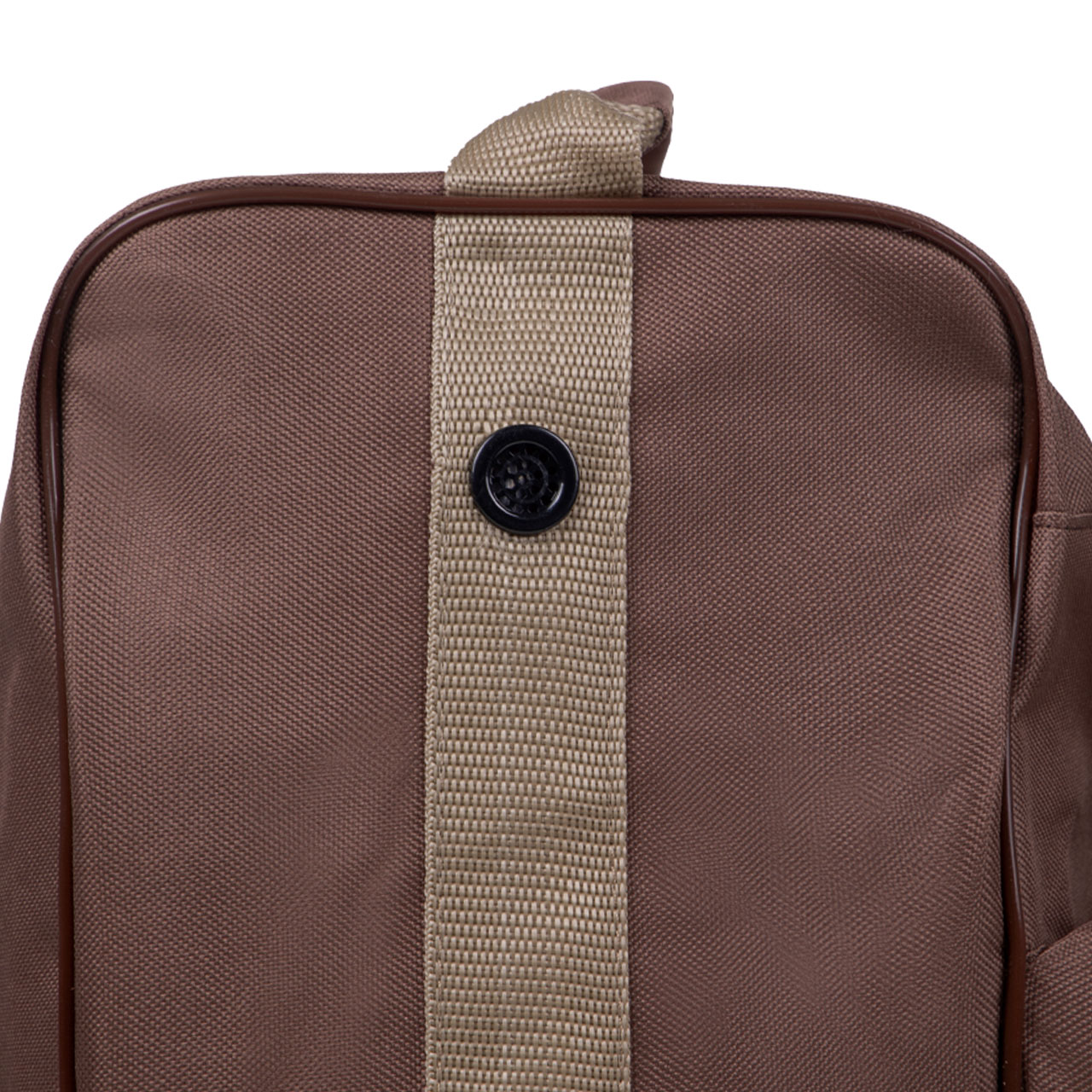 QHP Helmet and Boot Bag – Brown/Beige - practical