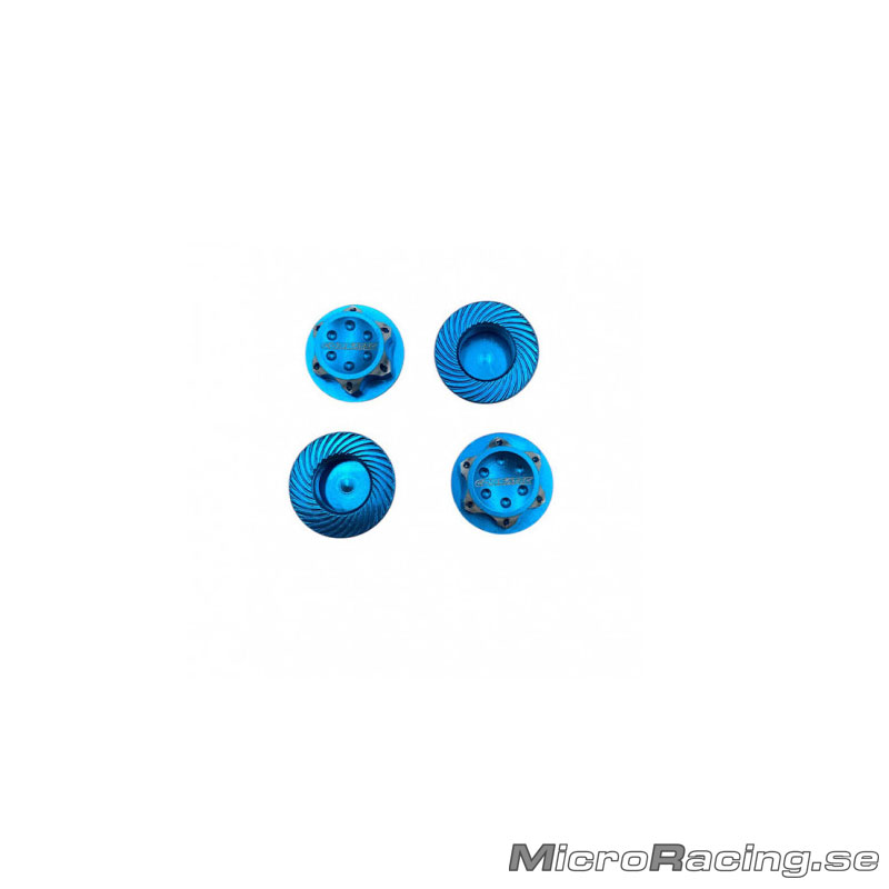 CORSATEC - Wheel Nuts 1/8 OR Anti Dust, Aluminum, 4pcs