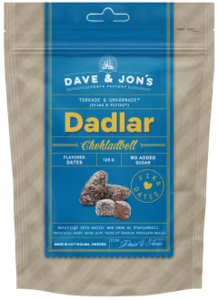 Dave & Jons Dadlar Chokladboll 125g 16kpl