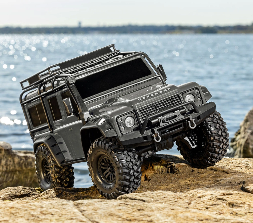 Traxxas TRX-4 Land Rover Defender Clipless Silver RTR - 17