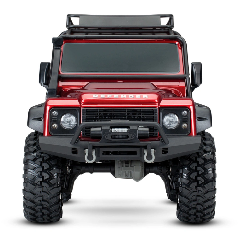 Traxxas TRX-4 Land Rover Defender Clipless Röd RTR - 6