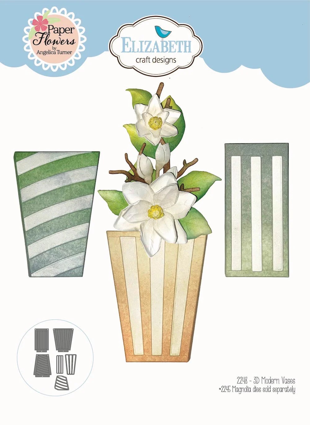 Elizabeth - Dies - 3D Modern Vases