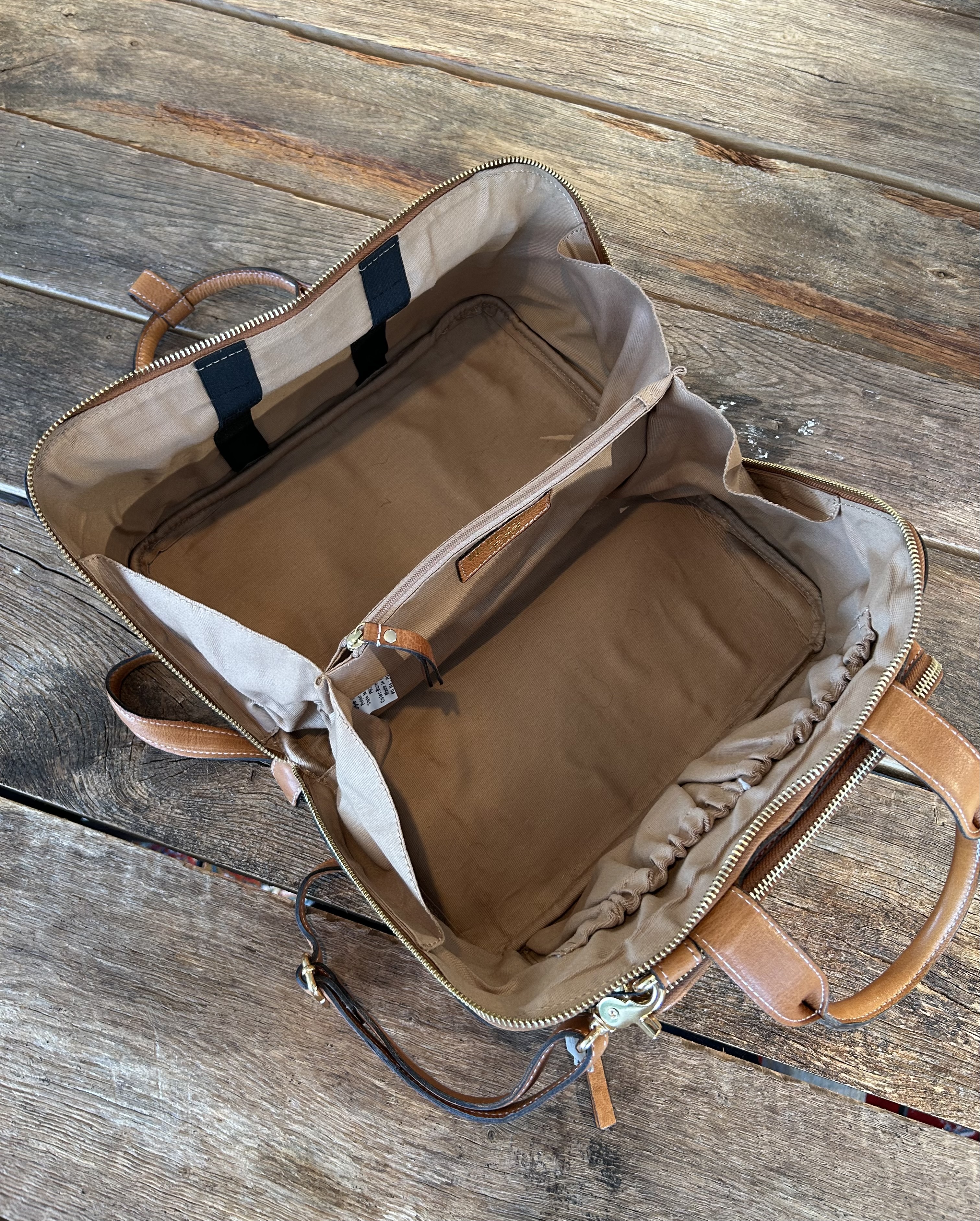 Genuine leather project bag - 3