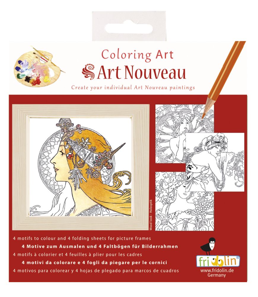 Coloring Art, Art Nouveau