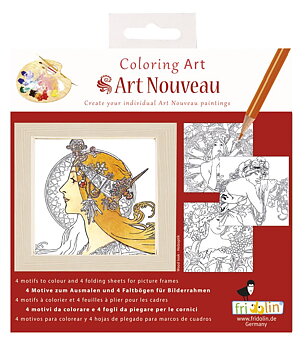 Coloring Art, Art Nouveau