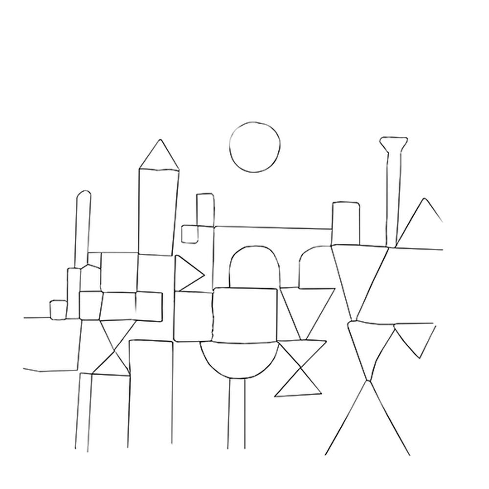 Coloring Art, Paul Klee - 4