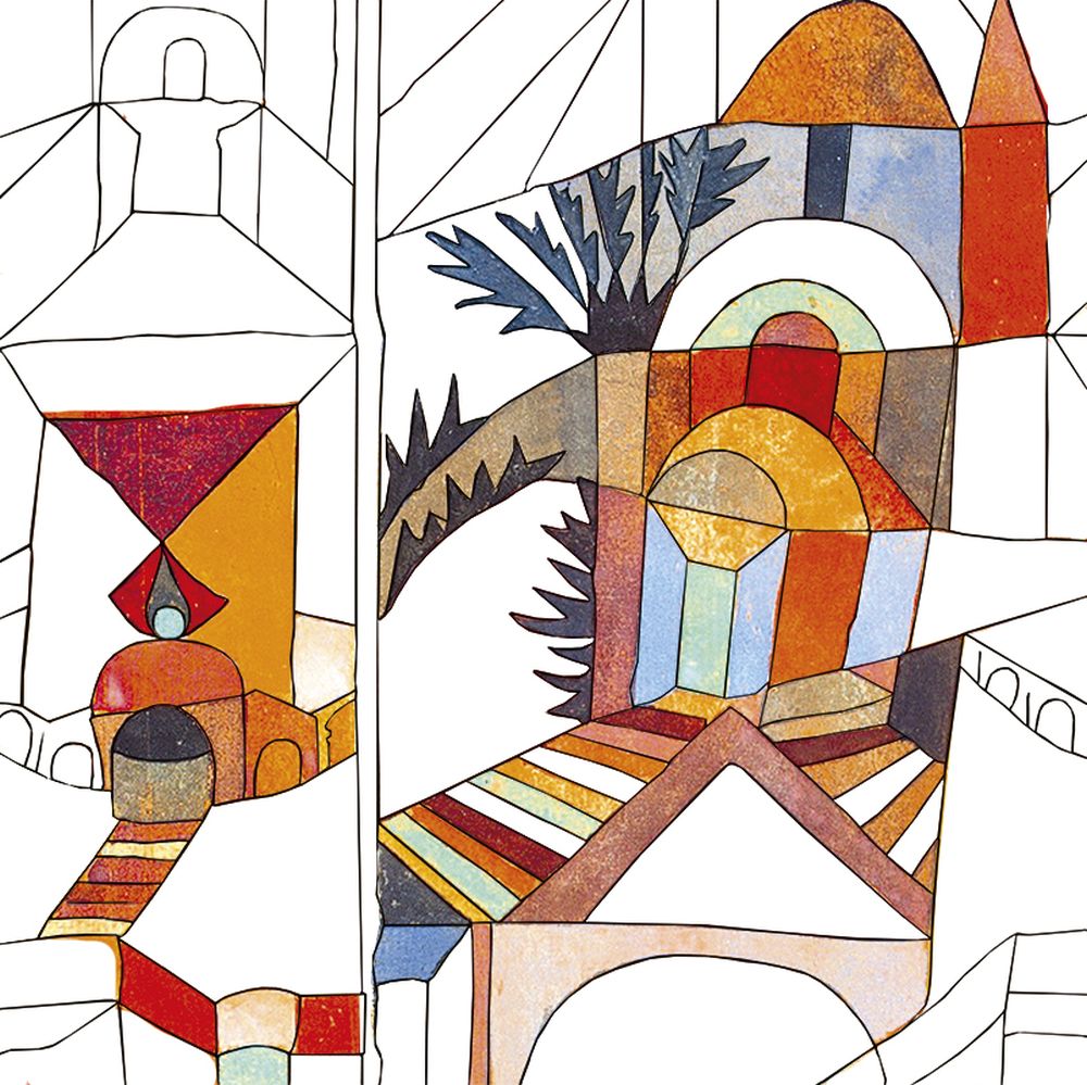 Coloring Art, Paul Klee - 2