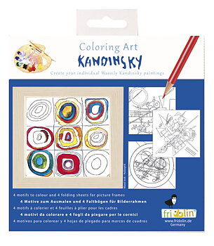 Coloring Art, Vasilij Kandinsky