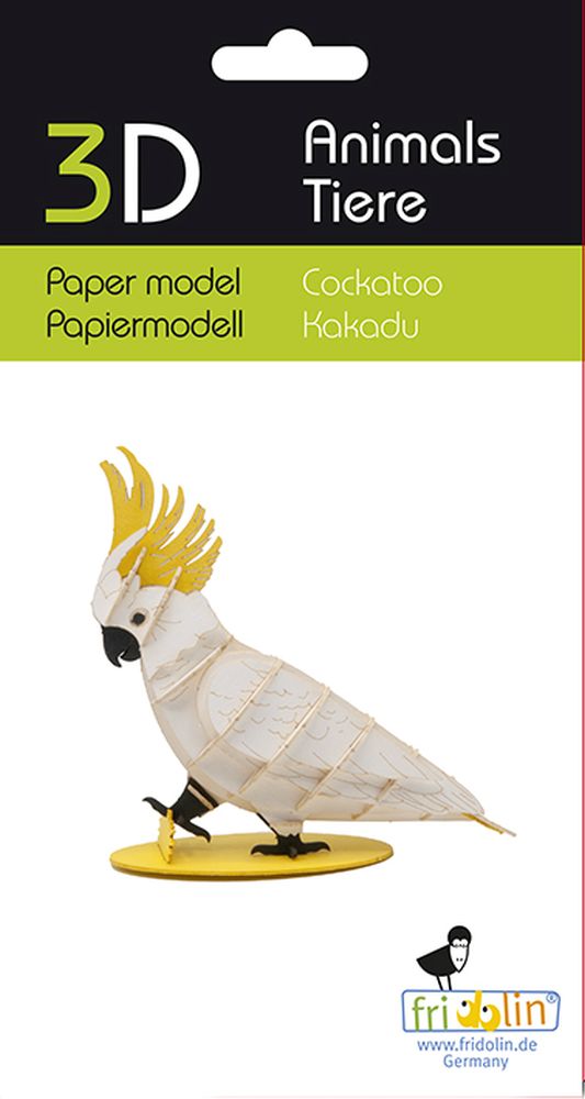 3D-pappersmodell, Kakadua