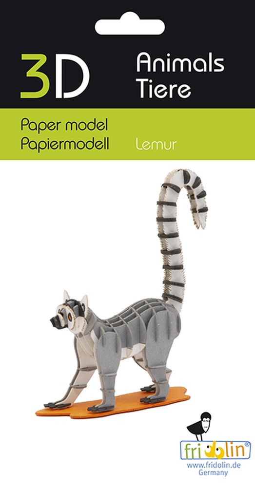 3D-papirmodel, Lemur