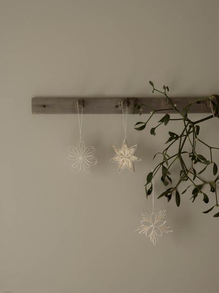Paper ornaments - Stars - Paper art - Ø11 cm - Watt & Veke - 3-pack - 2