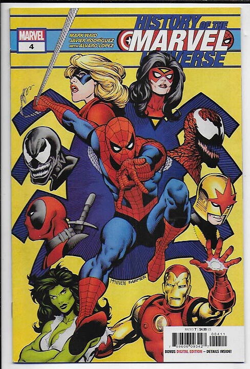 History of The Marvel Universe # 4 NM-