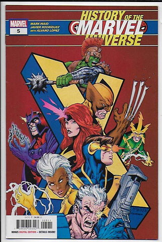 History of The Marvel Universe # 5 NM-
