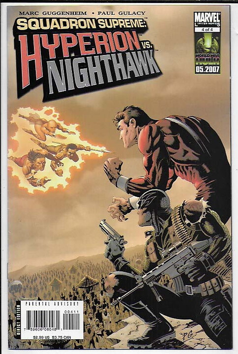 Squadron Supreme: Hyperion vs. Nighthawk Set # 1-4 VF-NM