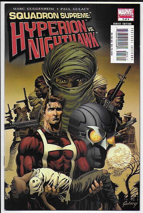 Squadron Supreme: Hyperion vs. Nighthawk Set # 1-4 VF-NM