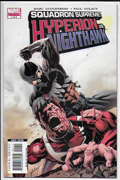 Squadron Supreme: Hyperion vs. Nighthawk Set # 1-4 VF-NM