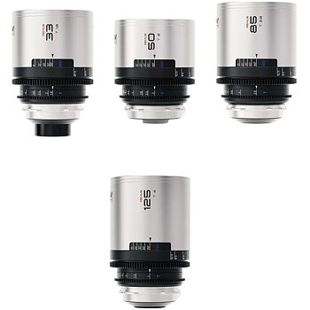 Blazar Remus 1.5x Full Frame Anamorphic 33/50/85/125mm 4 Lens B Kit