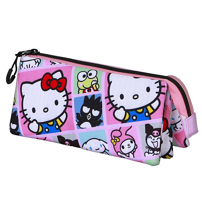 Hello Kitty and Friends Pennfodral/Sminkväska - 3 fack - 2