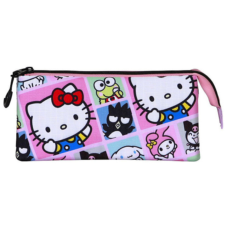 Hello Kitty and Friends Pennfodral/Sminkväska - 3 fack