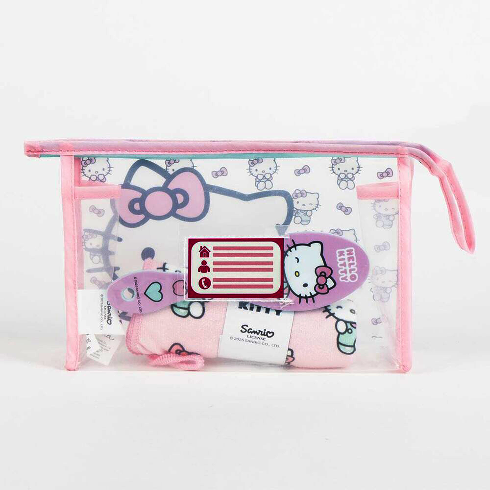 Hello Kitty Necessär med Handduk & Hårborste - 6