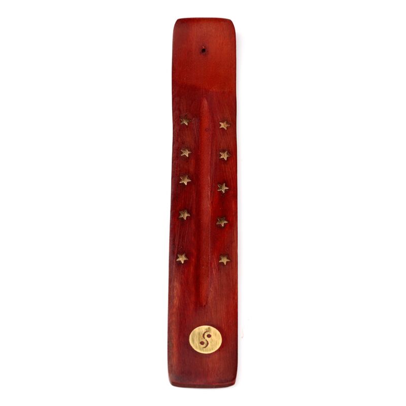 Mango Wood Ash Catcher Yin & Yang - 5