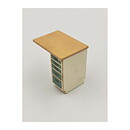 Dollhouse Second Hand Lerro Kitchen Bench 1950s