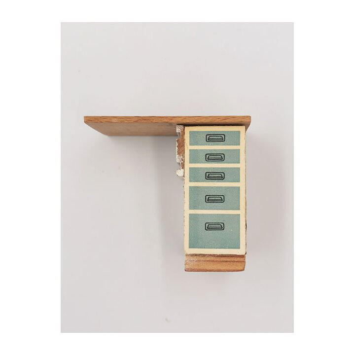 Dollhouse Second Hand Lerro Kitchen Bench 1950s