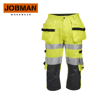 Merirosvohousut Jobman 2217 Kl2 Keltainen