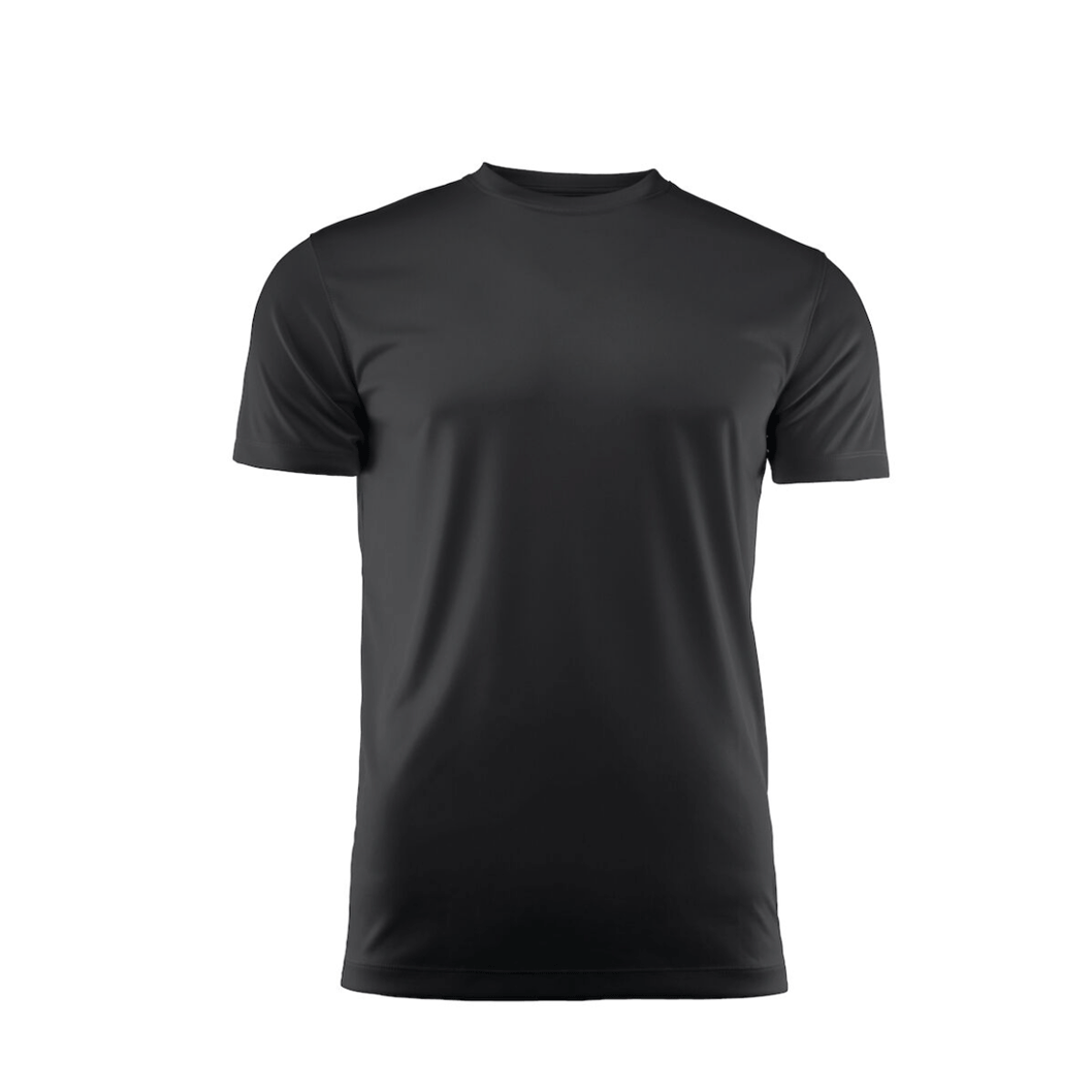 Toiminnallinen t-paita tulostin Run Black - 2