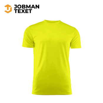 Toiminnallinen t-paita tulostin Run Neon keltainen