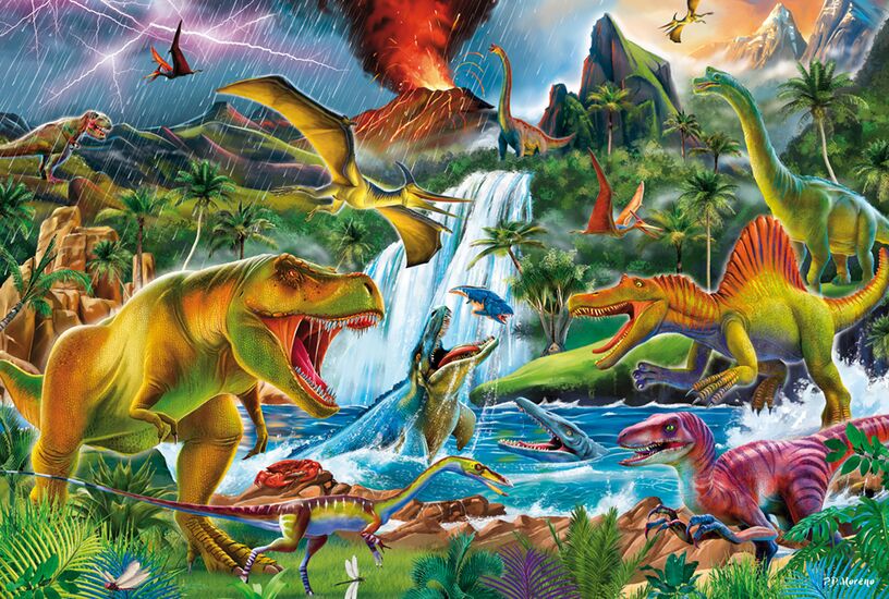Fascinating Prehistoric Giants, 200 Bitar Schmidt