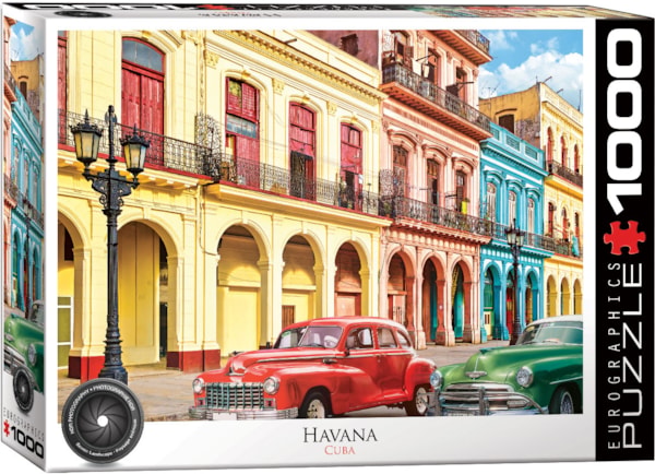 Havana Cuba, 1000 Bitar Eurographic - 2